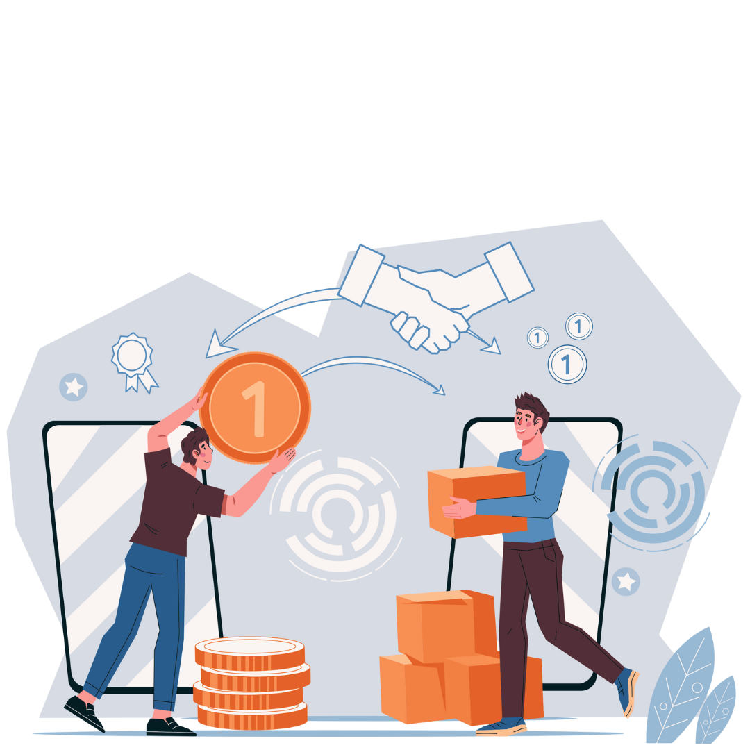 Mobile business app with field sales management and real-time synchronization.