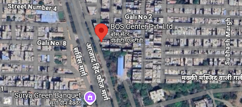 BOS Center location map