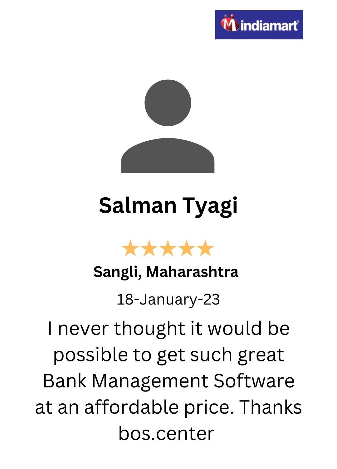 Bank Management Software